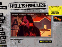 Tablet Screenshot of hellsbelles.info